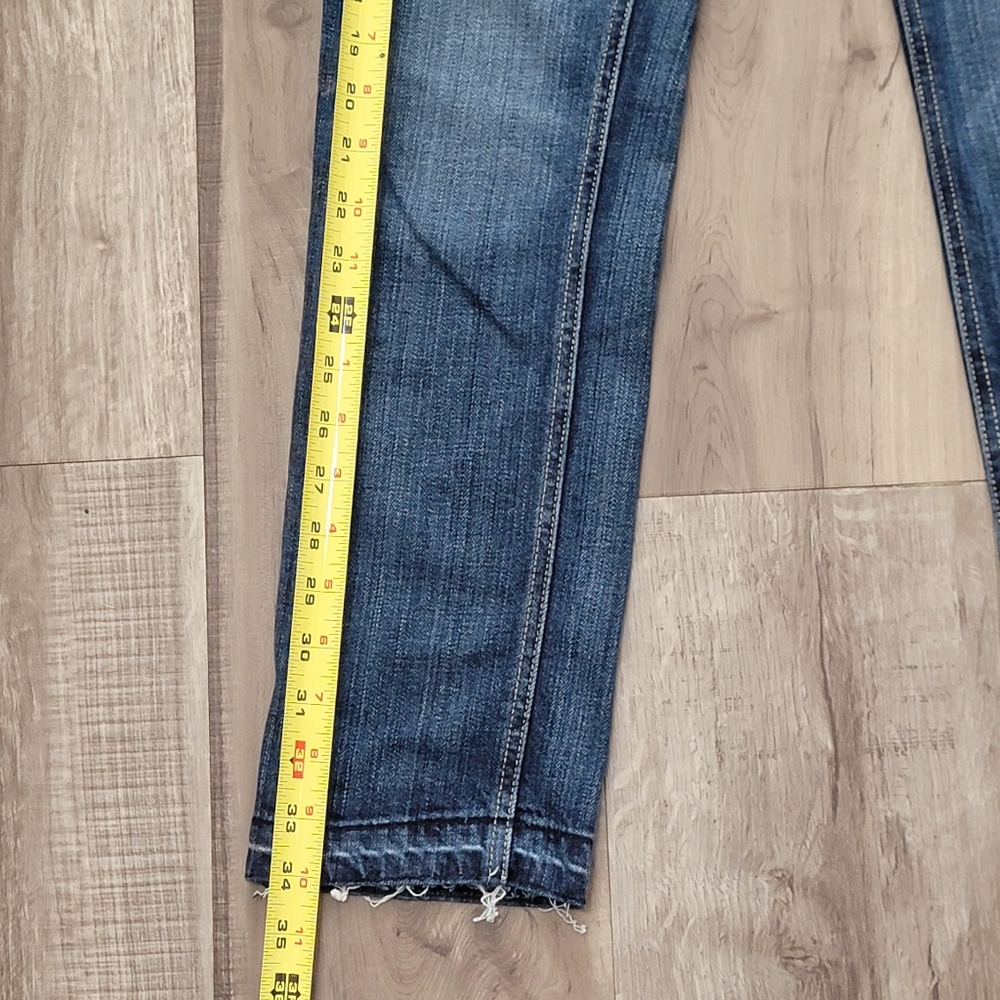 Current Elliott Cropped Straight Court Coupe Droite Jeans - Picture 5 of 14